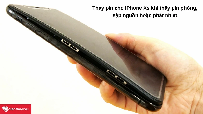 Khi nào nên thay pin iPhone Xs là hợp lý?